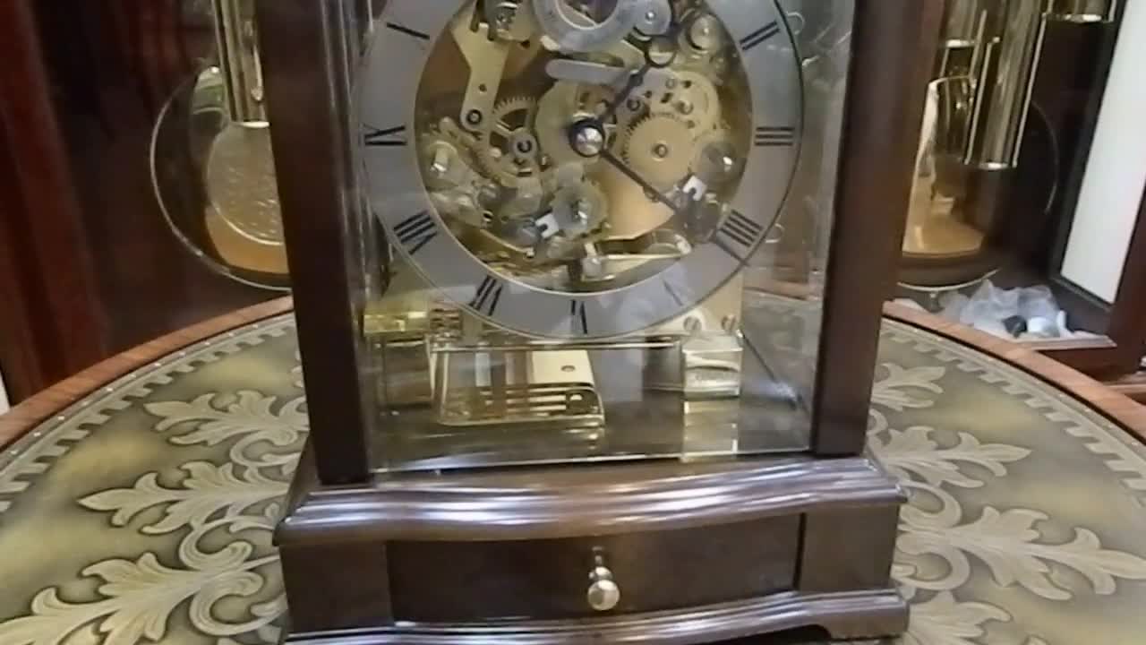 肯宁家 德国原装进口八音 座钟客厅台钟1268