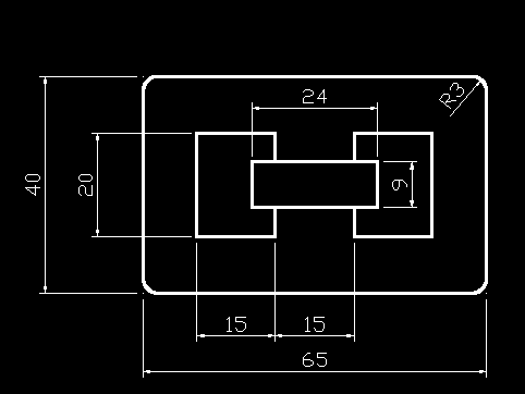 cad矩形的画法,谁帮我看看啊