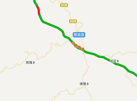 广西省崇左市大新县到达云南昆明走高速公路途