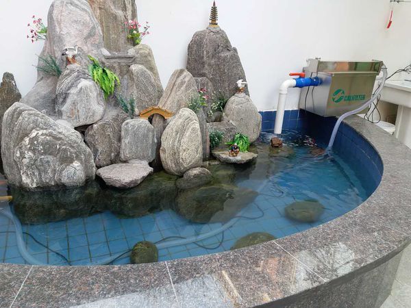 自制鱼池过滤 如何自己动手diy建造一个池塘