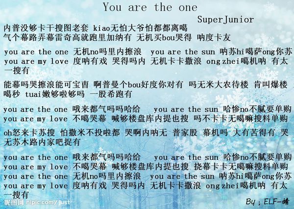 歌曲的中文音译,不要罗马文,中文谐音的