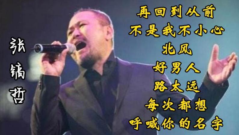 [图]张镐哲经典歌曲合集《再回到从前》《不是我不小心》《北风》