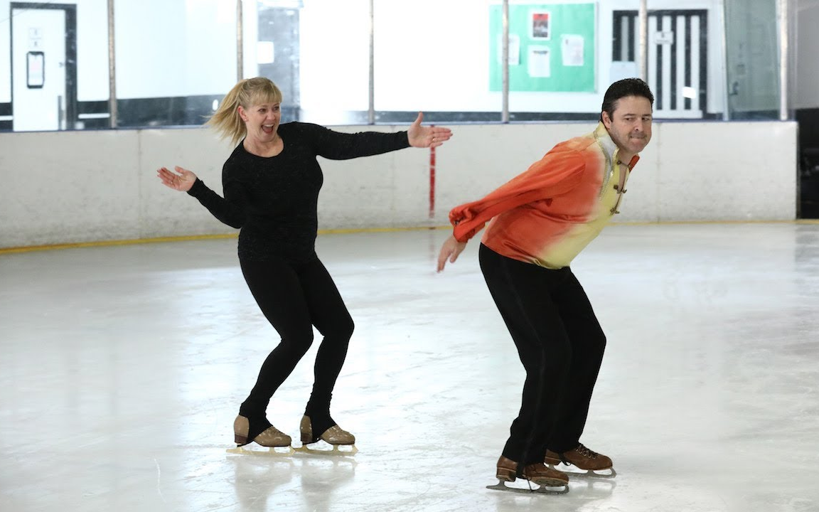 rw字幕   一般的andy和 tonya harding average andy with  tonya