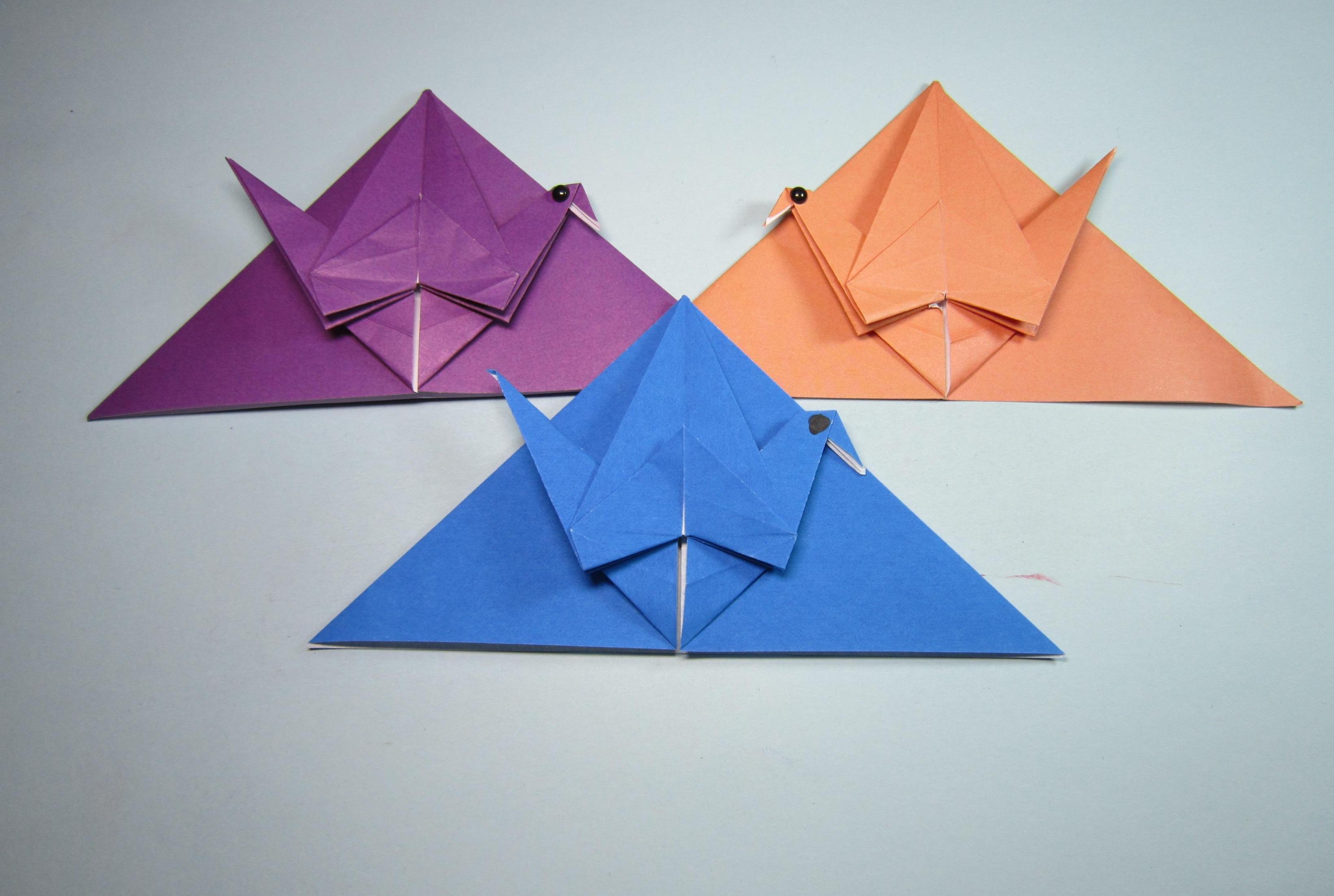 视频:儿童手工折纸书签,一张纸就能折出简单又漂亮的千纸鹤书签