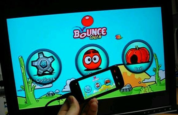 《蹦球历险记(bounce)》.是诺基亚6108,7210的一款游戏.