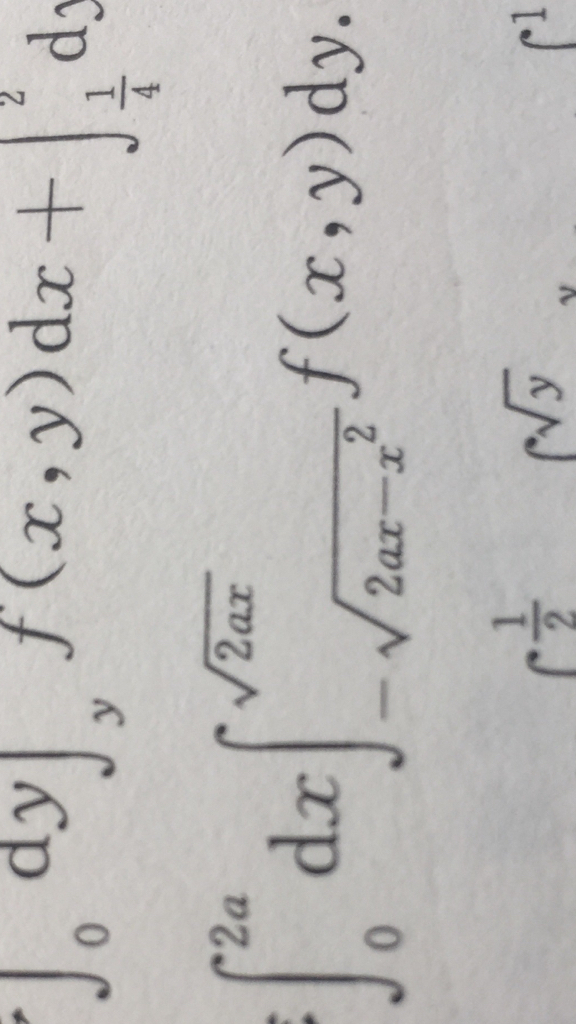 这个改变积分次序,