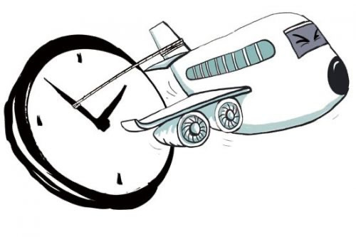 飞机晚点十小时女子怒堵登机门谁也别登机,这种做法好吗?