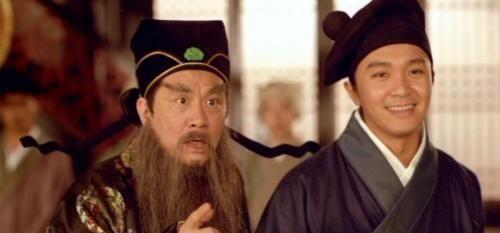 唐伯虎点秋香中的周星驰的对对子的那段台词谁