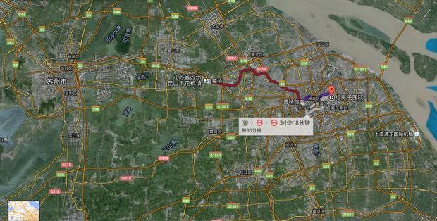 从昆山花桥到上海杨浦区红房子医院坐地铁怎样