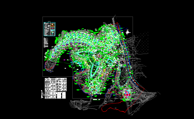 CAD布局图框不见le ,怎么显示出来