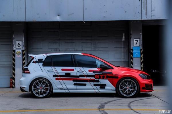 高尔夫gti tcr赛车定制涂装,我就是golf gti tcr