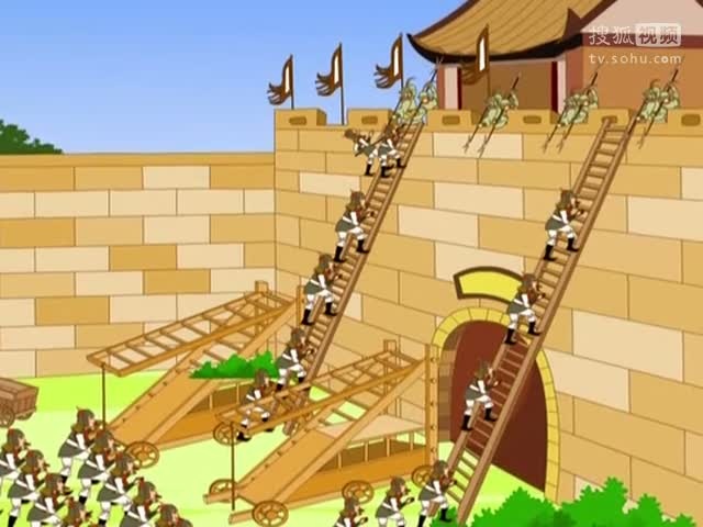 幼儿经典历史故事《墨子破云梯》 儿童故事