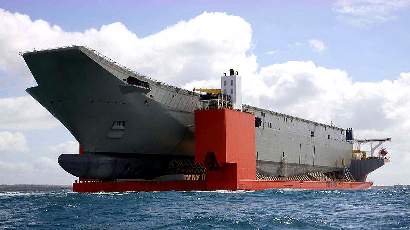  b>航母制造 /b>完后需要运送,看完运送航母的货轮后,感叹中国制造