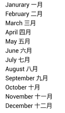 1月到12月的英语单词是什么 怎么写 十二月的英语单词怎么写 名欧网