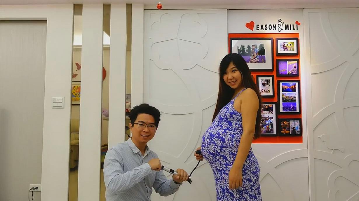 孕妈记录 b>怀孕肚子变化过程 /b>,充满了母性的光辉!