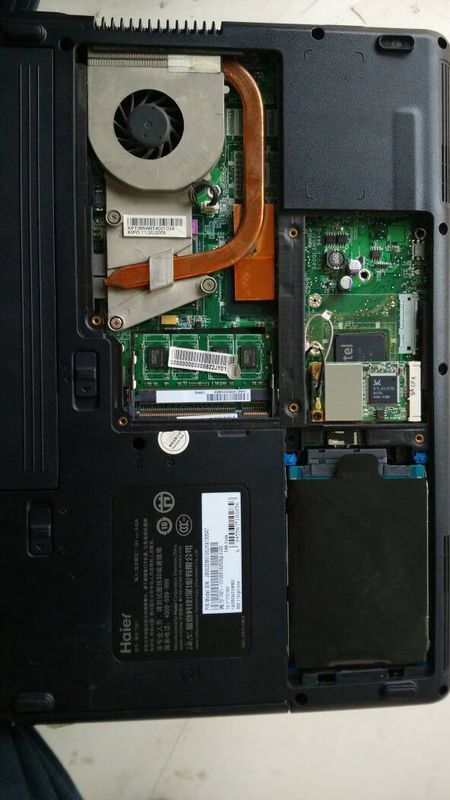 我的海尔笔记本T261开机黑屏 能正常启动系统