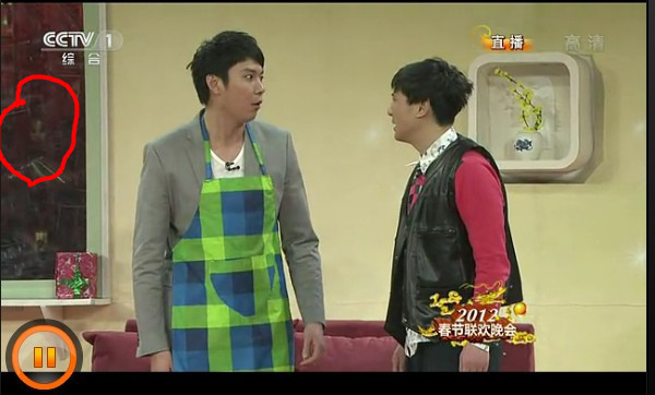 2012春晚灵异事件是怎么会事?