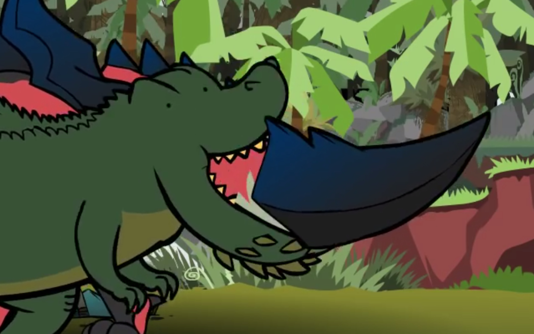 【mhw】太刀单刷 恐暴龙2分45秒,丝瓜不给团子面子.