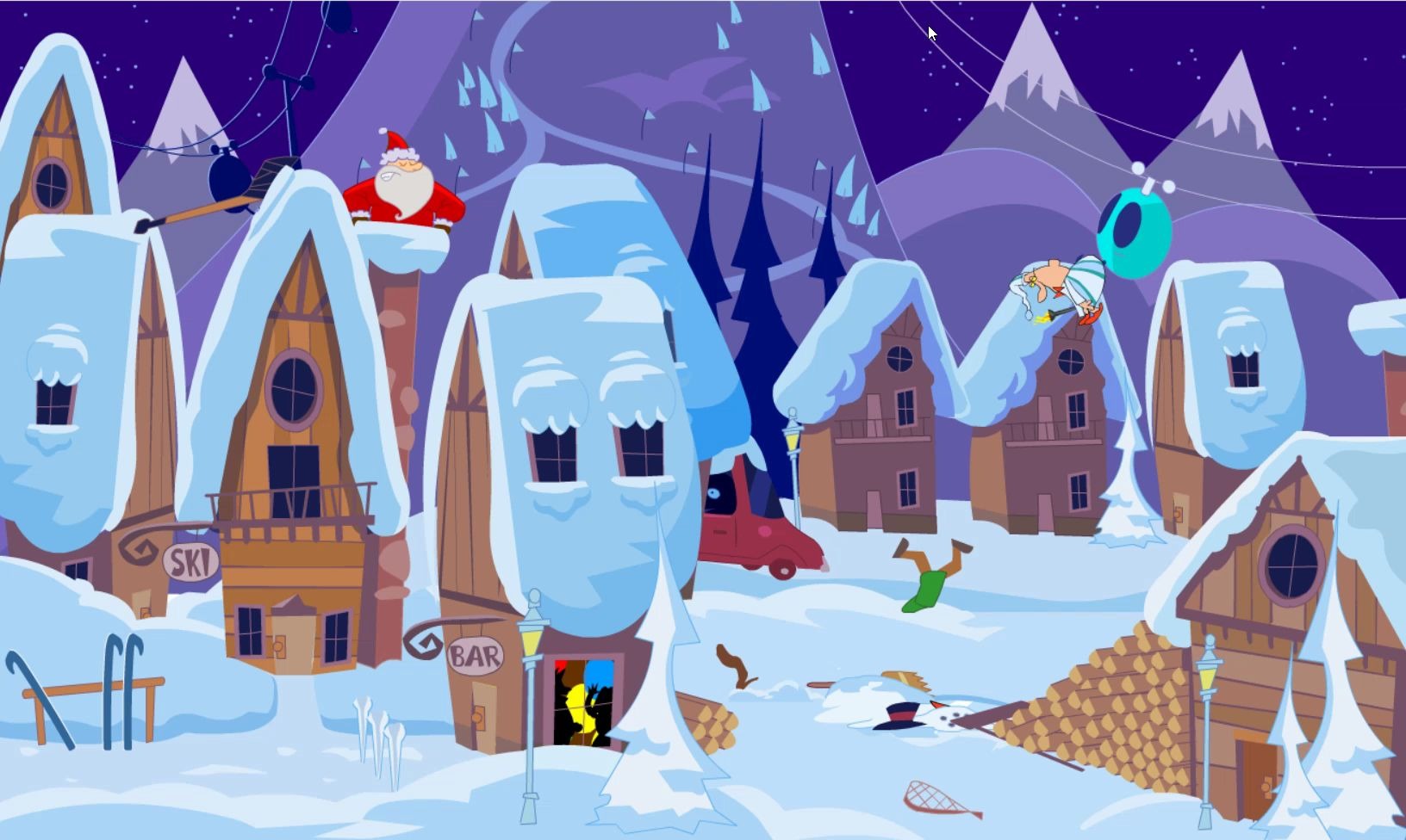 【解谜类小游戏】梦游先生第二部1 冰天雪地(攻略向)