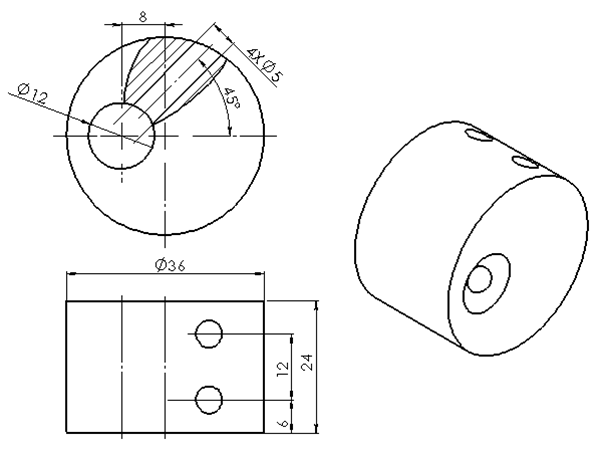 solidworks怎么画偏心轮