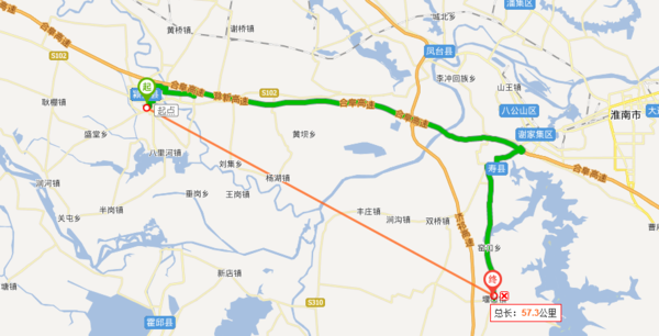 枞阳g237国道线路图图片