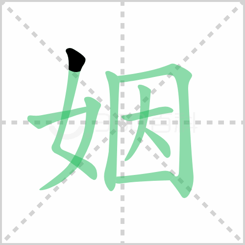 姻的解释|读音|部首|组词