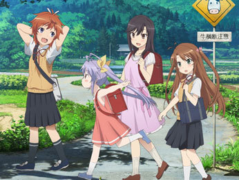 背景为村庄、乡村的动漫图片,不要卡通的,要动