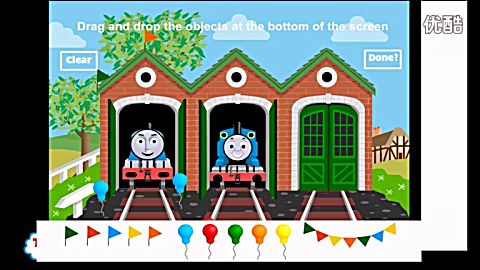 《托马斯小火车》★装扮托马斯的家★4399小游戏