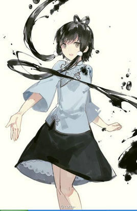洛天依中华墨水娘的形象