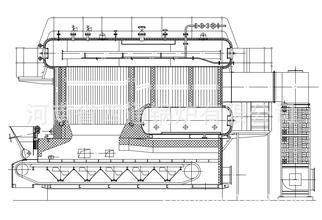 卧式蒸汽锅炉结构图图片