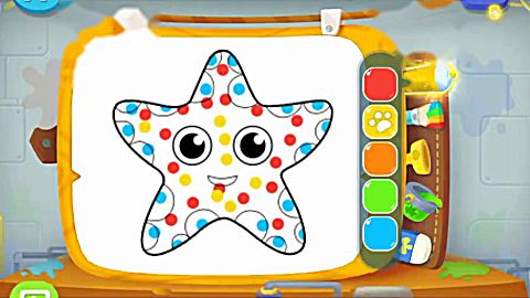  b>宝宝巴士 /b>游戏  b>奇奇学画画 /b>涂颜色