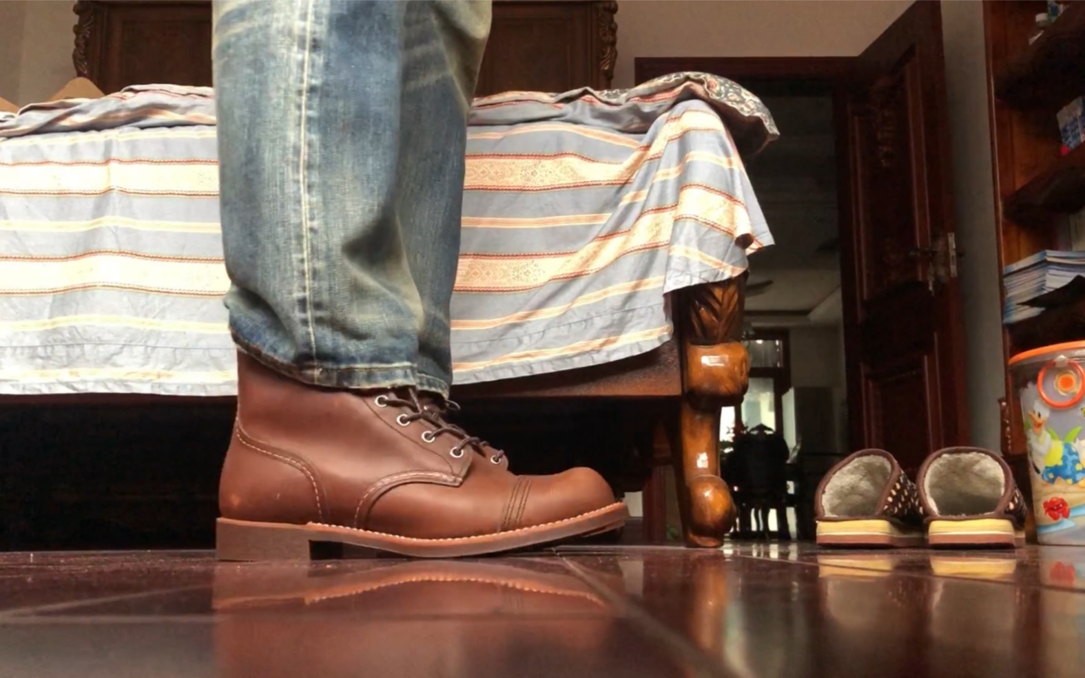 redwing 红翼  8111初上脚