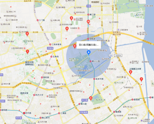 上海市杨浦区国顺东路营口路学校有哪几个?