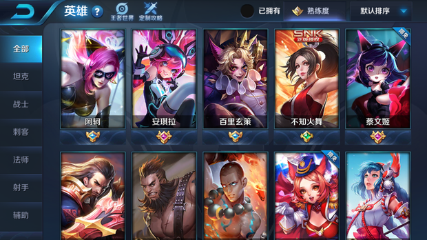 王者荣耀账号估价x