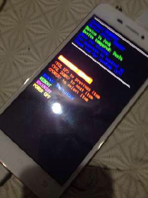 vivos3l手机密码忘了,音量键和关机键一起按下