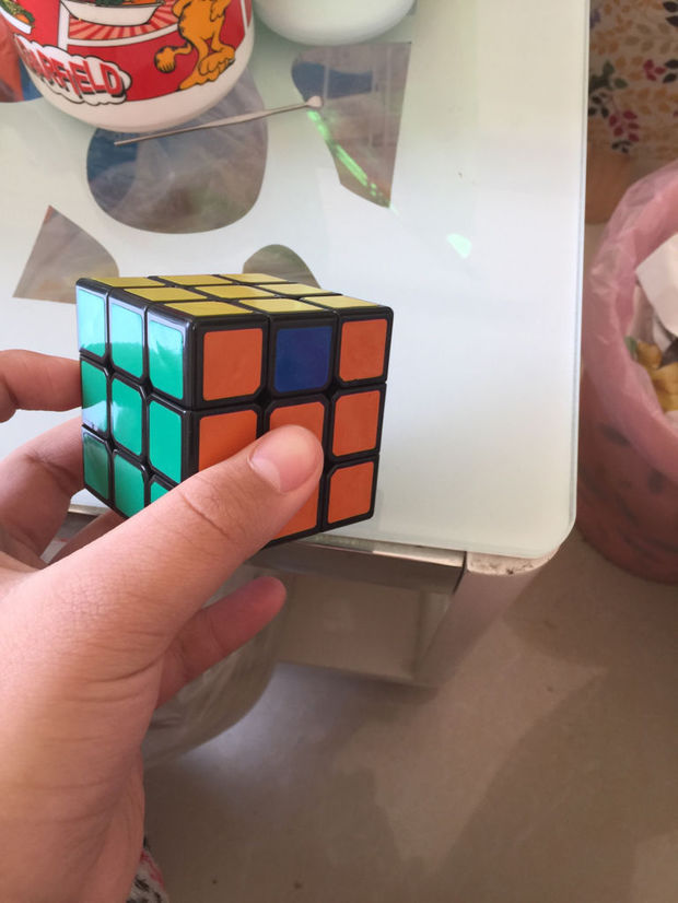 三阶魔方最后一步