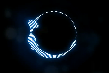 有谁知道这个AE音频频谱的描边荧光是怎么做