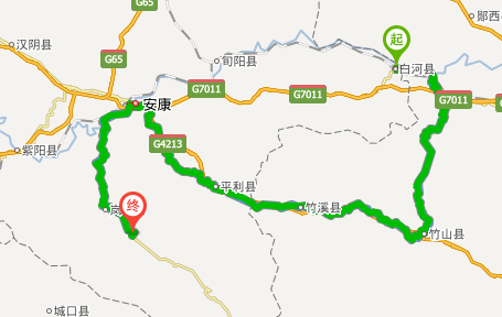 安康南宫山景区从白河县怎么走