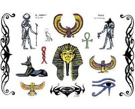 谁会古埃及壁画帮我看看这些图片都是谁或者什么意思