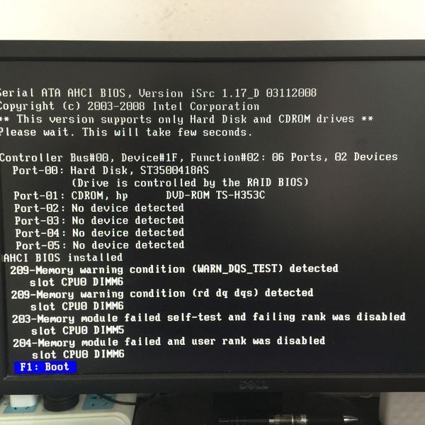 我的电脑是HPz400服务器为什么开机的时候一