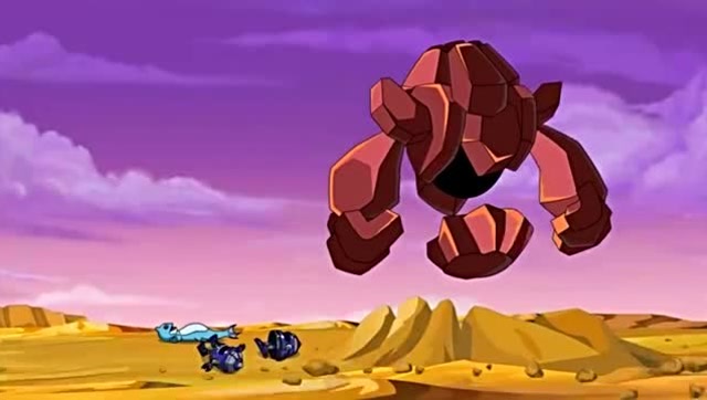 赛尔号6:纳特打不过水系精灵尼斯克,好在背后偷袭赢了尼斯克