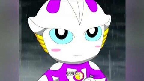 海蓝 超人风灵超人联手发绝招,终于打败了酸雨兽.