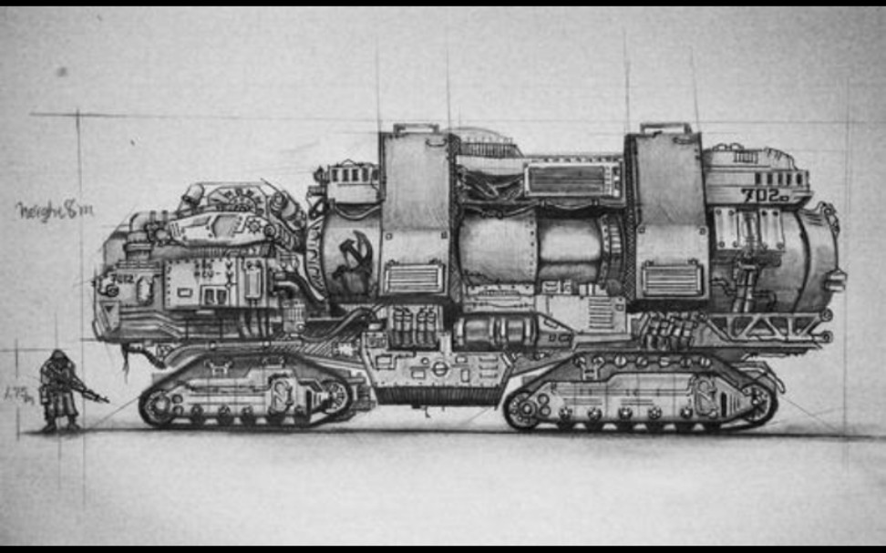 似曾相识的红警苏联 基地车