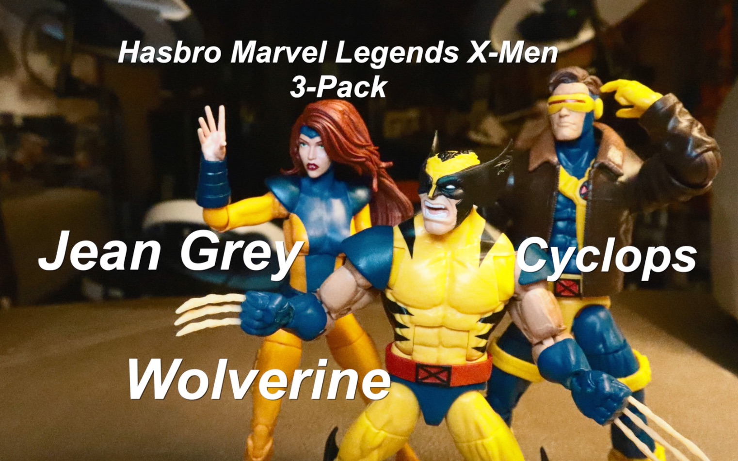 [图]孩之宝 漫威传奇系列 X战警 金刚狼 凤凰女 镭射眼 Hasbro Marvel X-Men Wolverine Jean Grey Cyclops