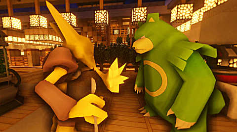 【z小驴 我的世界】神奇宝贝 第5季~第44期闪光圈圈熊~巨大胡地~炎帝