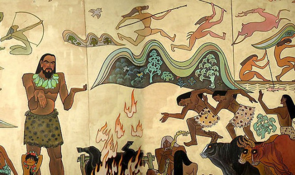 伏羲是古代传说中的中华民族人文始祖,是中国古籍中记载的最早的王,是