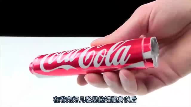 外国牛人用易拉罐 自制一个 小火炮,点燃导火索,威力有点意想不到