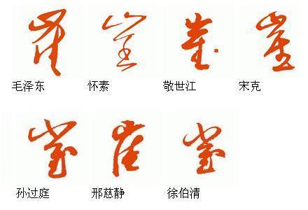 崔字怎么写好看?连笔字,多几种写法.