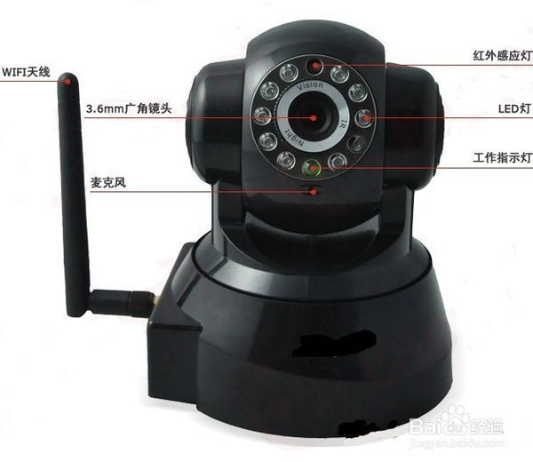 ip camera 家用无限网络监控摄像头安装,下面我来教大家如何