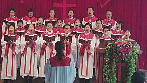 《 助我进深歌》--诗班